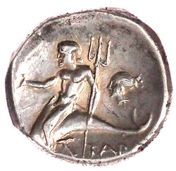 Nomos (Didrachme) 272/240 v. Chr. Magistrat Aristokles. 6,37 g. ...