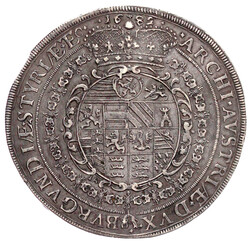 Breiter doppelter Reichstaler 1682 über 1675, Graz. 56,98 g. sehr ...