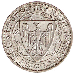 1927 A. fast Stempelglanz, min. Randfehler
