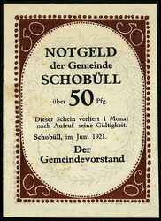 110.80.140: Banknotes - Germany - emergency money