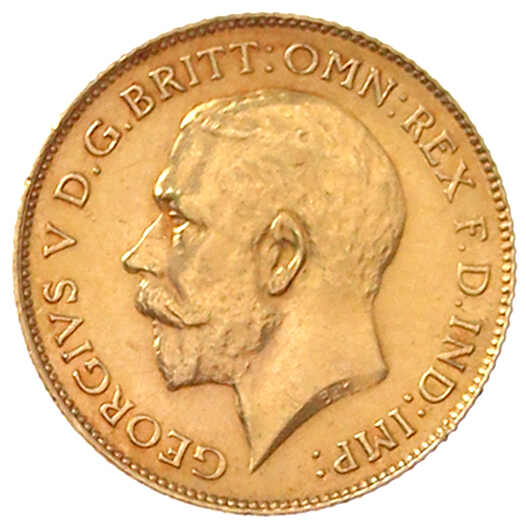 1/2 Sovereign 1925 SA. 3,99 g. 917/1000. vorzüglich