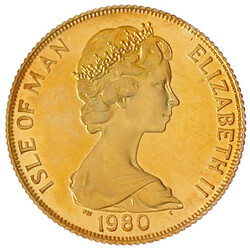 Crown 1980, 80. Geburtstag v. Queen Mom. 5,25 g. 374/1000. Polierte ...