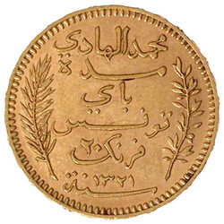 20 Francs 1903 A. 6,45 g. 900/1000. sehr schön/vorzüglich