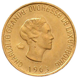 Gedenkmünze zu 20 Francs 1963, auf 1000 J. Luxemburg. 6,45 g. ...