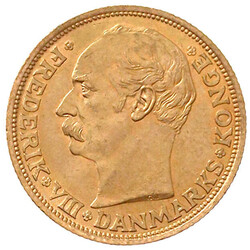 20 Kronen 1911 VBP. 8,96 g. 900/1000. prägefrisch/fast Stempelglanz