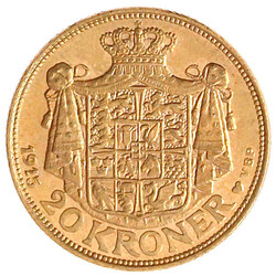 20 Kronen 1915 VBP. 8,96 g. 900/1000. fast Stempelglanz, ...