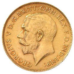 1/2 Sovereign 1925 SA. 3,99 g. 917/1000. vorzüglich