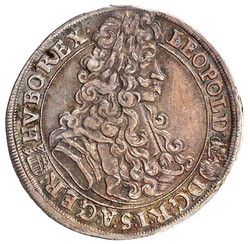 1/2 Reichstaler 1703, Kremnitz. 14,06 g. sehr schön/vorzüglich, ...