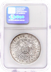 5 Mark 1899 G. Im NGC-Blister mit Grading MS 65 (bisher nur dies Ex. ...