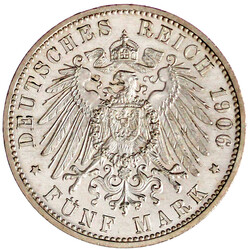 5 Mark 1906. Zur goldenen Hochzeit. vorzüglich/Stempelglanz