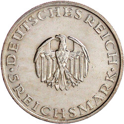 1929 D. vorzüglich, kl. Kratzer und etwas berieben