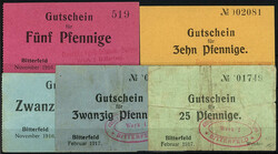 110.80.140: Banknotes - Germany - emergency money