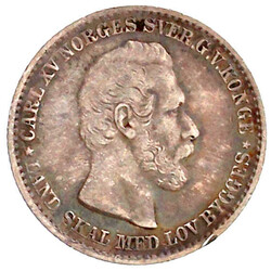 12 Skilling 1865. sehr schön/vorzüglich, kl. Randfehler, schöne ...