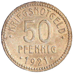 125.70: Auxiliary coins and tokens - towns