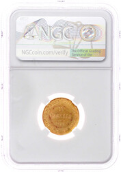 10 Markkaa 1879. 3,23 g. 900/1000. NGC Grading MS 63. ...