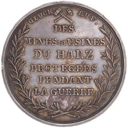 Ausbeute Silbermedaille im Reichstalergewicht 1804. Ausbeute der ...