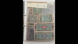 Ca. 310 meist Reichsbanknoten ab 1906 bis Alliierte Besatzung. Dabei ...