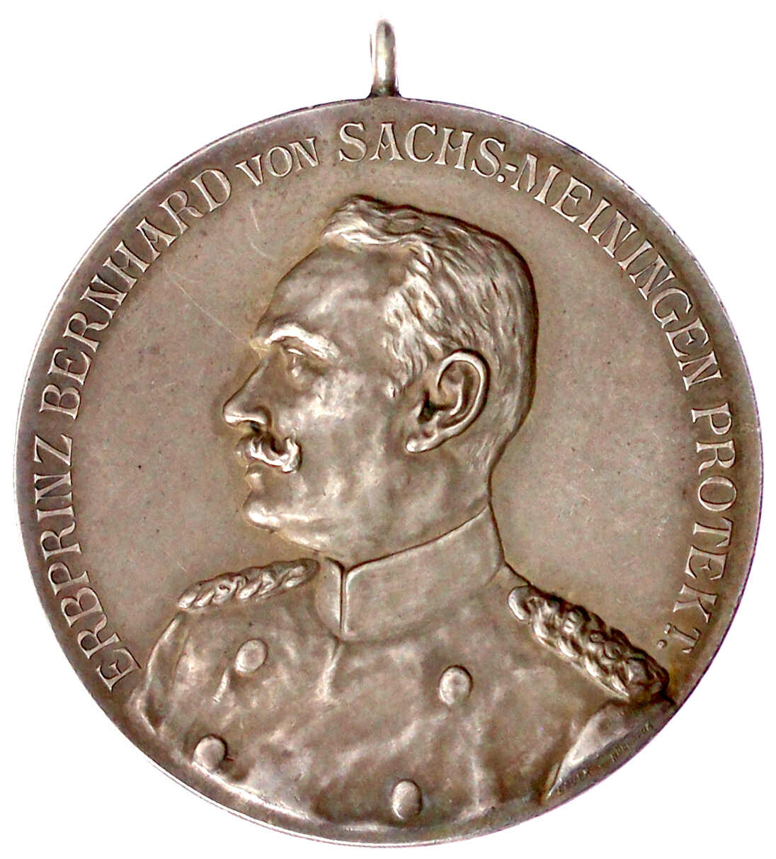 Silbermedaille 1907 von Lauer (Nürnberg). XV. Thüringer ...