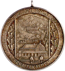 Tragbare Silbermedaille 1926 v. Lauer/Nürnberg. 3. ...
