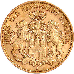 281: Reichsgoldmünzen, Hamburg