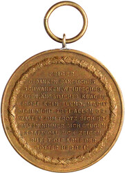 Tragbare Bronzemedaille 1921, unsign. Auf das 23. Verbandsschiessen ...
