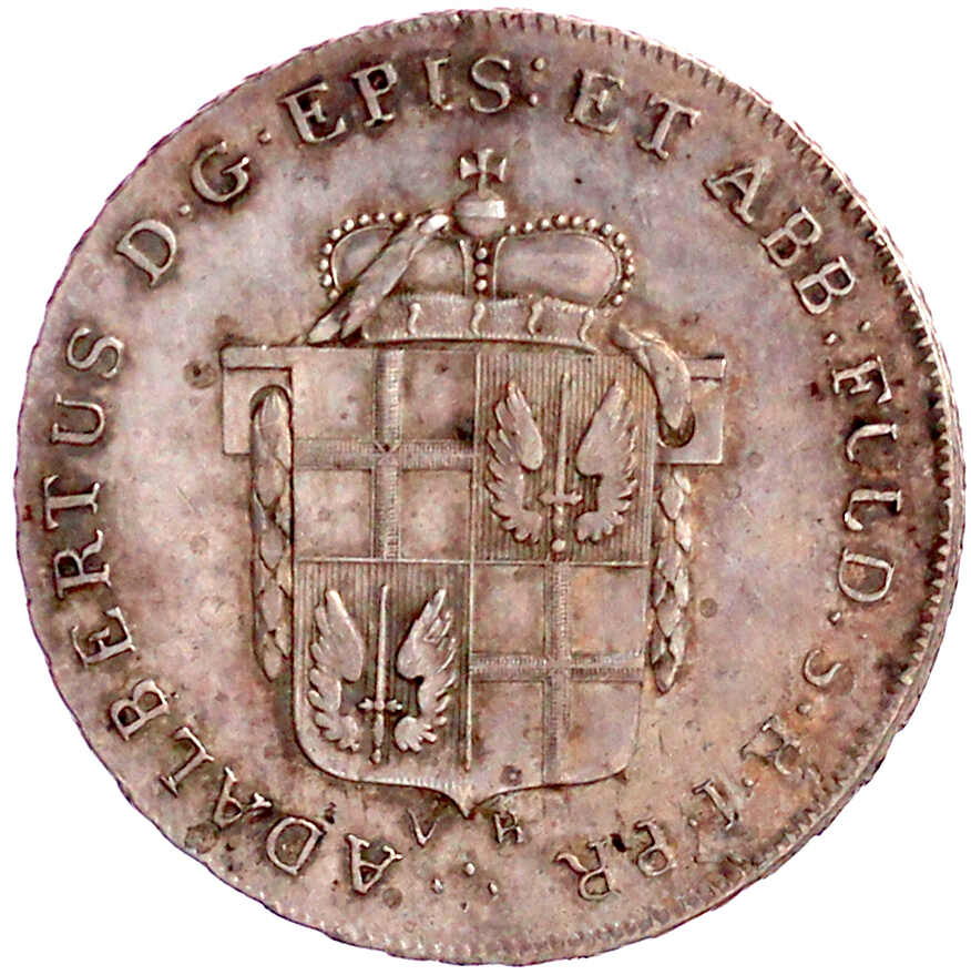 1/2 Konventionstaler 1796. 13,98 g. vorzüglich, schöne Patina