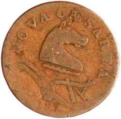 Nova Caesarea Cent 1787 (New Jersey). schön