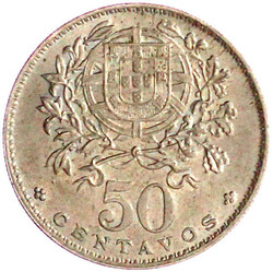 50 Centavos 1928. vorzüglich/Stempelglanz