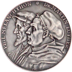 Silbermedaille 1930 von Hörnlein, a.d. 400 Jf. der Reformation in ...