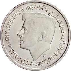 5 Rupees 1964. John F. Kennedy. Stempelglanz, schöne Patina Von ...