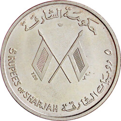 5 Rupees 1964. John F. Kennedy. Stempelglanz, schöne Patina Von ...