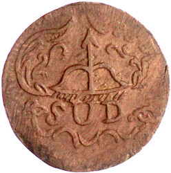 8 Reales Kupfer 1813. sehr schön/vorzüglich, selten in dieser ...