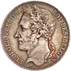 7325: Ausländische Münzen und Medaillen, Belgien, Leopold I., 1830-1865