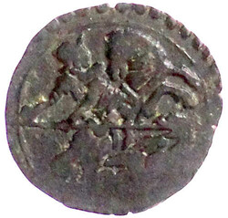 Kupfer Quattrino 1675. gutes sehr schön, Prägeschwäche