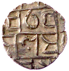 1/2 Rupie 1840/1900. vorzüglich