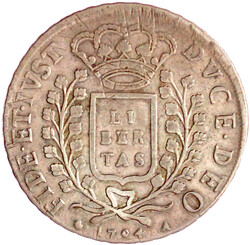 Libertina 1794. 28,56 g. fast sehr schön, schöne Patina