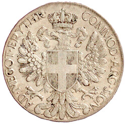 Tallero 1918. sehr schön/vorzüglich, min. Belag