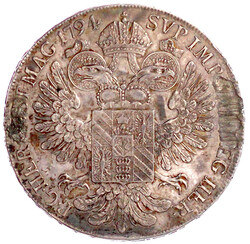 1/2 Konventionstaler 1794, Wien. Auflage nur 400 Ex. gutes sehr ...