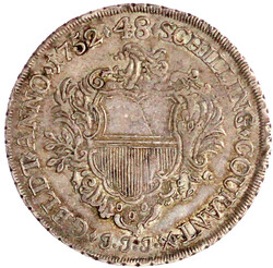 Couranttaler zu 48 Schilling 1752 J.J.J. zusammenhängend. 27,60 g. ...