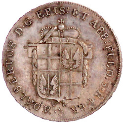 6948: Altdeutsche Münzen und Medaillen, Fulda-Bistum, Adalbert von Harstall, 1788-1802