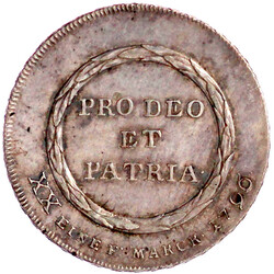 1/2 Konventionstaler 1796. 13,98 g. vorzüglich, schöne Patina