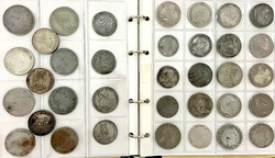 58 alte Silbermünzen ab dem 16. Jh. bis zum frühen 20. Jh. Viel ...