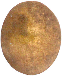 Ovaler Patrizenentwurf in Bronze für eine Medaille auf die 3 Grazien ...