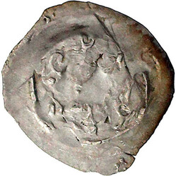 Pfennig o.J.(um 1225). Löwe r./Adler. sehr schön