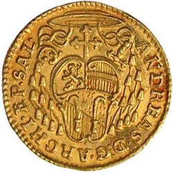 1/4 Dukat 1749. 0,83 g. vorzüglich/Stempelglanz, Prachtexemplar