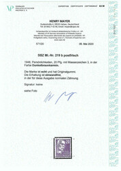 20 Pf. Persönlichkeiten 1948, tadellos in postfrischer Erhaltung, ...