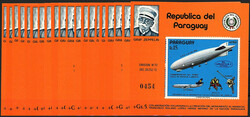 Paraguay 1975: Nettes Lot mit 22x ** Block 246 (Erste Fahrt eines ...