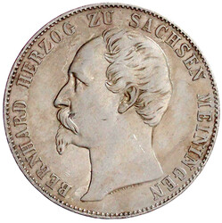 7256: Altdeutsche Münzen und Medaillen, Sachsen-Meiningen, Bernhard II., 1821-1866