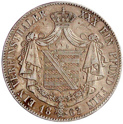 Vereinstaler 1862. sehr schön