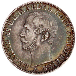 40.80.10.1670: Europe - Germany - German States - Reuss